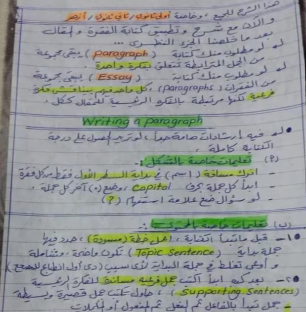 مراجعة فرنساوي أولى ثانوي الترم الثاني 2026